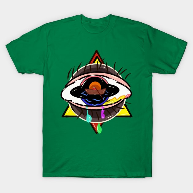 Eye tears T-Shirt by Sshirart